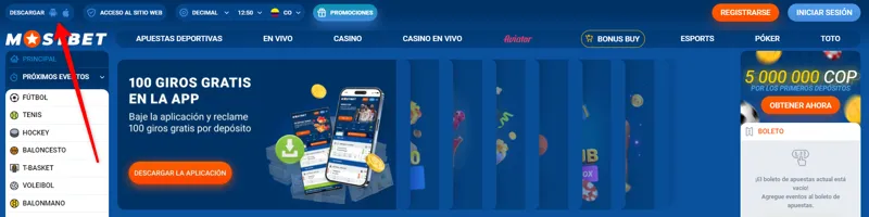 Descarga la aplicación móvil de MostBet desde el sitio web oficial de la casa de apuestas