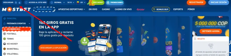Cómo descargar la aplicación móvil de MostBet desde el sitio web oficial