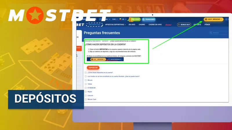 Métodos de depósito rápidos y seguros disponibles en Mostbet Colombia