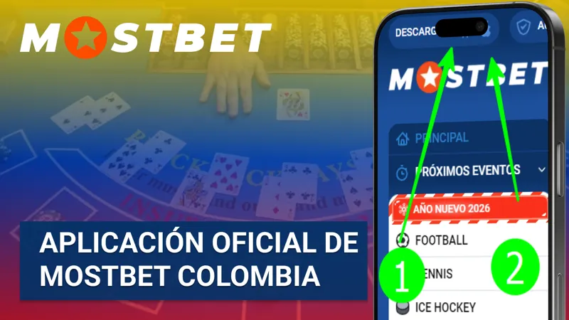 Aplicación oficial de Mostbet Colombia para apostar y jugar desde cualquier lugar