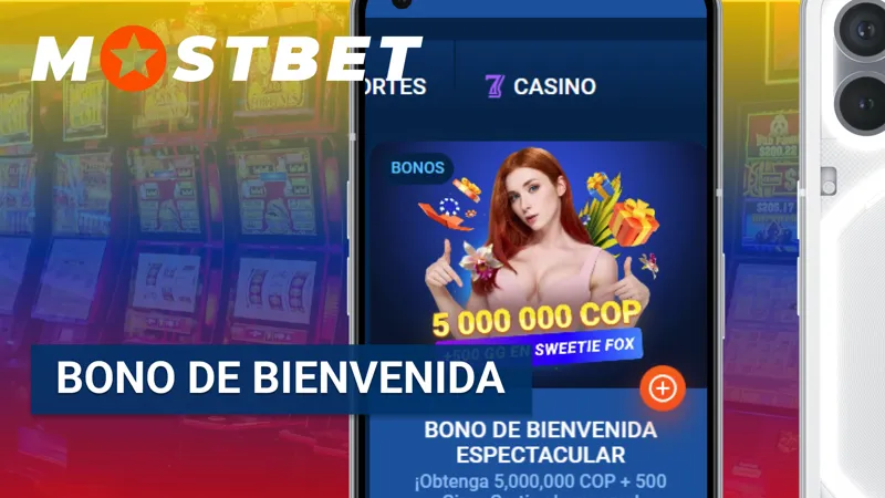 Bono de bienvenida de Mostbet Colombia con dinero extra y giros gratis para nuevos usuarios