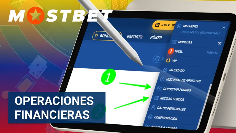 Operaciones financieras en Mostbet Colombia para depósitos y retiros rápidos y seguros